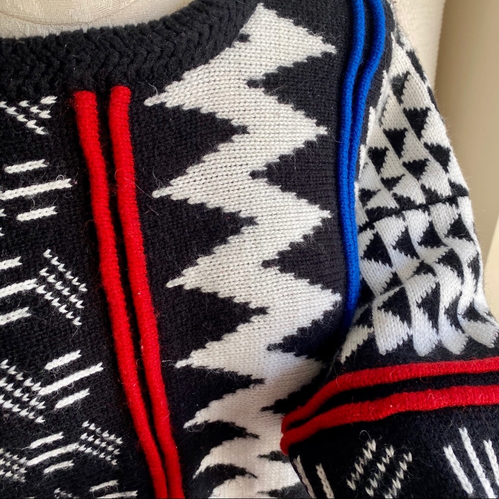 Vintage 80s 90s L Hip Hop Bold Sweater Cosby Coogi - Picture 2 of 8